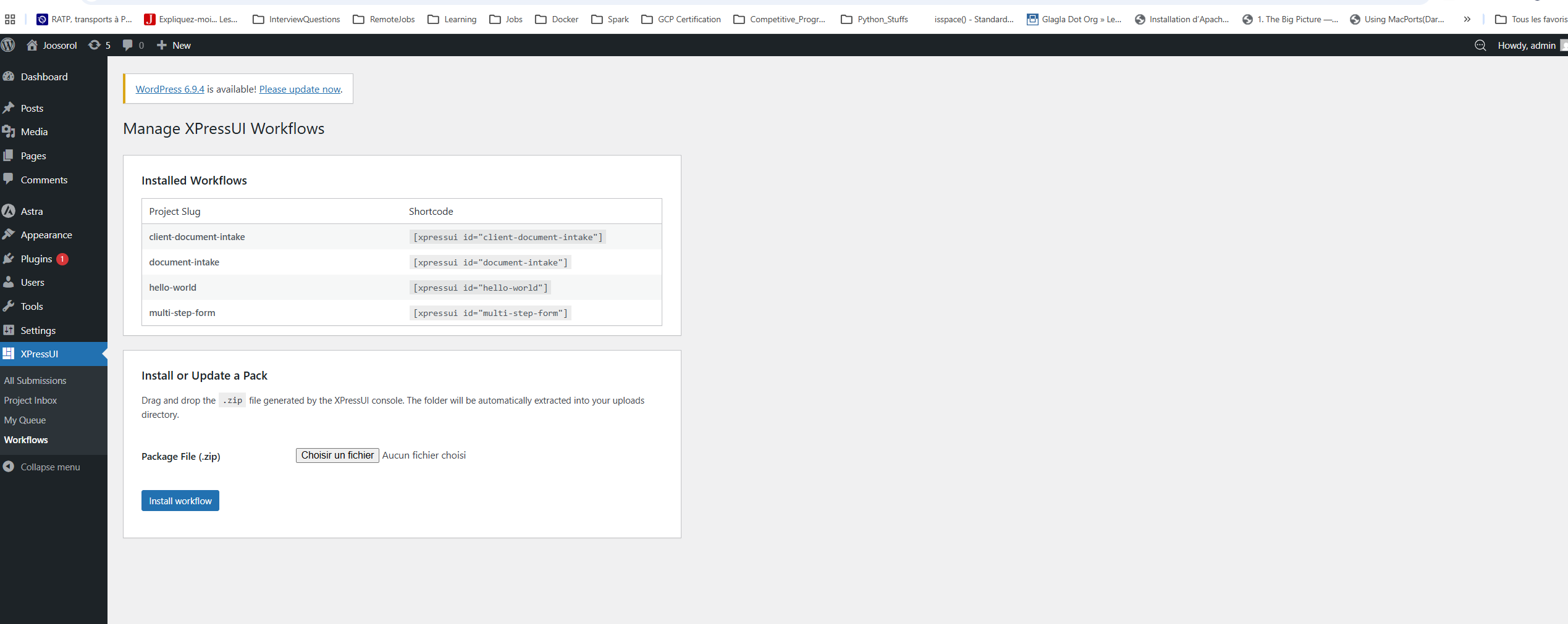 Portal builder